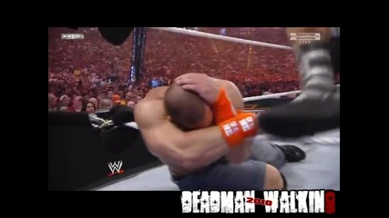 John Cena vs Batista - Wrestlemania 26 - Part 1/2 