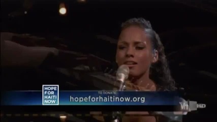 Зов за Помощ! Hope For Haiti Now - Alicia Keys - Prelude To A Kiss 