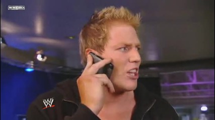 Wwe 16/07/10 Jack Swagger говори по телефона - Backstage 
