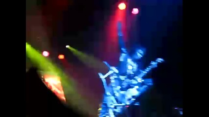 Blackie Lawless amazing mic stand 