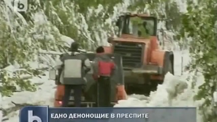 Bulgaria and Gabrovo - snow crisis 18 10 2011