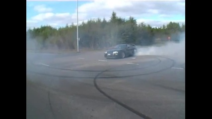 Toyota Supra Turbo Burnout