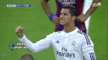 Ел Класико! Реал Мадрид - Барселона 3:1 |25.10.14| ( Всичките Голове )
