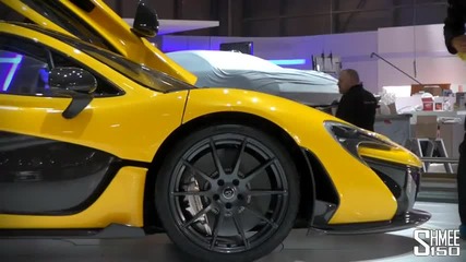 Yellow Mclaren P1 - Geneva 2013