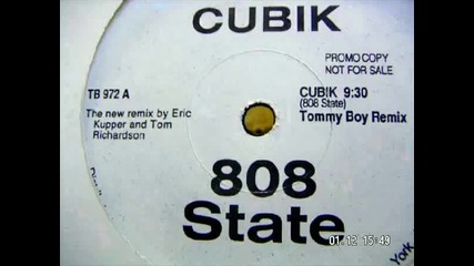 808 State - Cubik (tommy boy remix) (white Label)