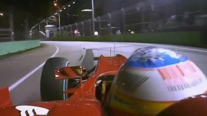 Alonso Pole Lap - Formula1 2010 Singapore Gp Alonso Pole Lap [hd]