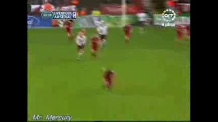 Ryan Babel great goal vs Arsenal