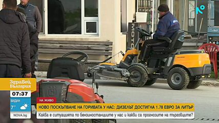 Поскъпване на горивата в България