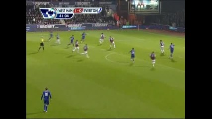 West Ham - Everton 1 - 1 