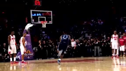 Nba - Lebron James trick shots