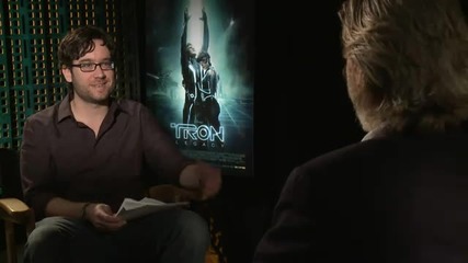 Tron. Legacy Interview. Jeff Bridges 