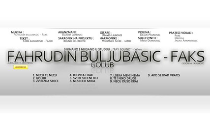 Fahrudin Buljubasic Faks - Golubica - Bg Prevod