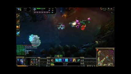League of legends-shen barely makes it out alive