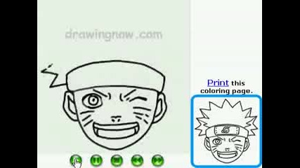 Naruto - Kak Se Risuva
