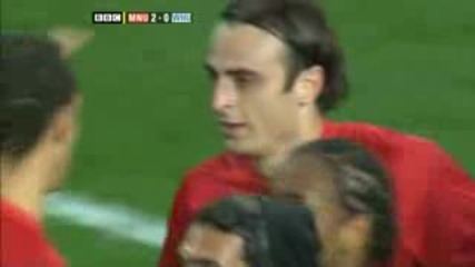 Berbatov & Ronaldo - Awesome Goal, Manutd vs Westham (hq)