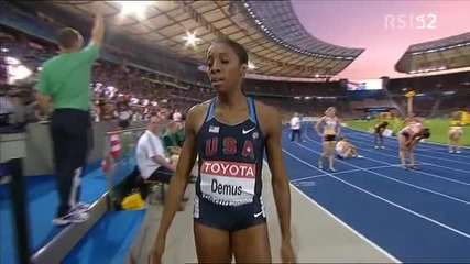 Ваня Стамболова - Вав полуфинална серия на 400м с препятствия на световното в Берлин 2009