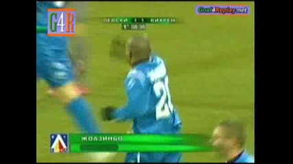 08.03.09 Левски - Вихрен 1:1 Гол На Жоазиньо (3:2)