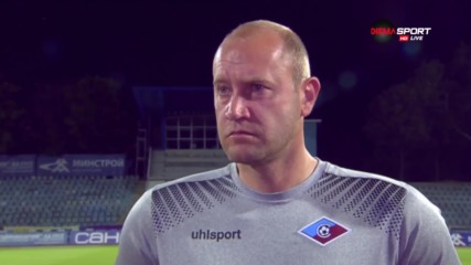 Христов: На този етап не съм мислил за бараж с тим от Втора лига