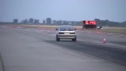 Honda Civic Turbo Vs. Audi 90 Quattro Turbo 