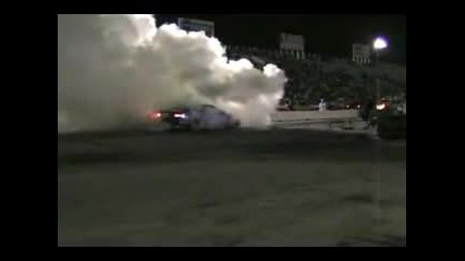 Honda Civic Coupe Burnout!