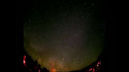 Забързано Видео С Млечния Път 