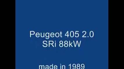 Peugeot 405 2.0 Sri
