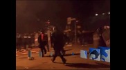 Насилие при протест в словенския град Марибор