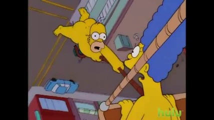 The Simpsons - Balloon ride 