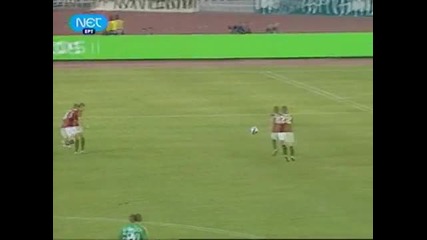 Panathinaikos - Sparta Prague Втория Гол