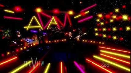Adam Lambert Whataya Want From Me (live The View)