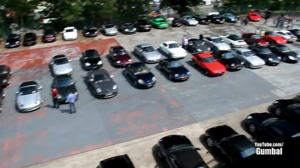 The world's Best Porsche Car Park Ever