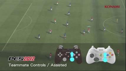 Gamescom 2011: Pro Evolution Soccer 2012 - Teammate Assists Walkthrough