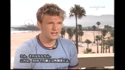 Nick Carter Solo Album "now or Never" Interview Part.1