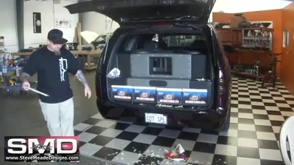Изумително !! Буфери на кола мачкат ! 30 000 W