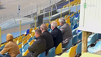 Лъчо Танев и Наско Сираков наблюдават контролата Левски - Ботев Враца