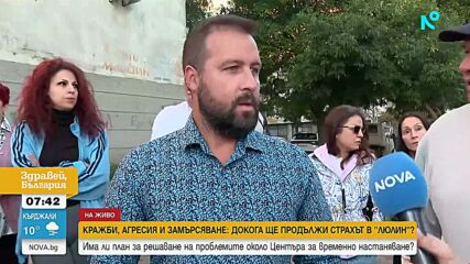 Жители на "Люлин 4" се оплакват от кражби, нападения и летящи предмети от Центъра за временно настаняване