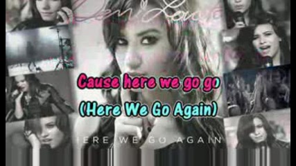 Demi Lovato Here We Go Again [karaoke Instrumental]