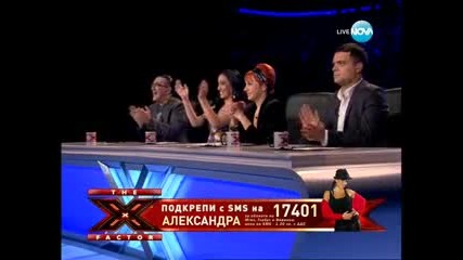 X Factor Bulgaria-александра-29.11.2011