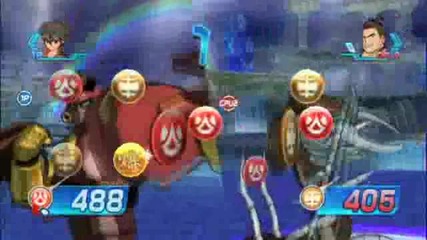 Bakugan Centipoid vs Robotallion