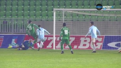 Дебютен хеттрик на Кешеру за Лудогорец