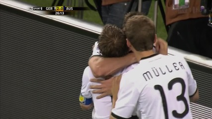 Германия 4 - 0 Австралия Мирослав Клозе Гол World Cup 2010™ South Africa Високо Качество