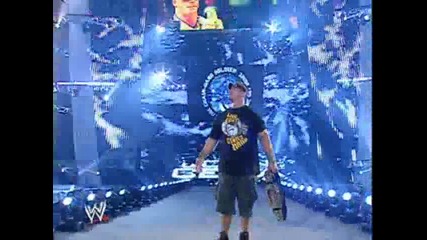 Излизането на John Cena Wrestlemania 23 