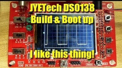 JYETech DSO138 Kit Build and Test