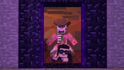 Едно към едно с оригинала Gangnam Style - Minecraft Style ( Много добра продукция) Vbox7