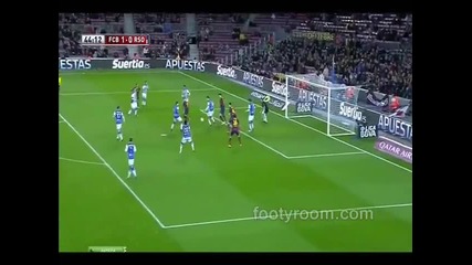 Барса взе аванс от два гола срещу Реал Сосиедад! 05.02.2014 Барселона - Реал Сосиедад 2:0