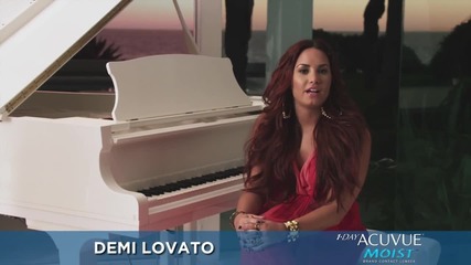 Demi Lovato talks following her dream_ Acuvue® 1-day Contest Stories