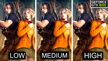 Gtx 1650 | Resident Evil 4 - Low vs Medium vs High vs Epic - Comparison Benchmark 1080p Pc