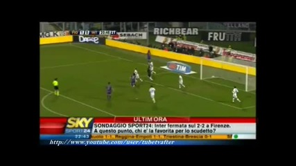 10.04.2010 Fiorentina – Inter 2 - 2 