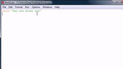 Python Programming Tutorial - 5 - How to Save Your Programs 