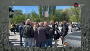 Напрежение между Венци Стефанов и феновете на Славия